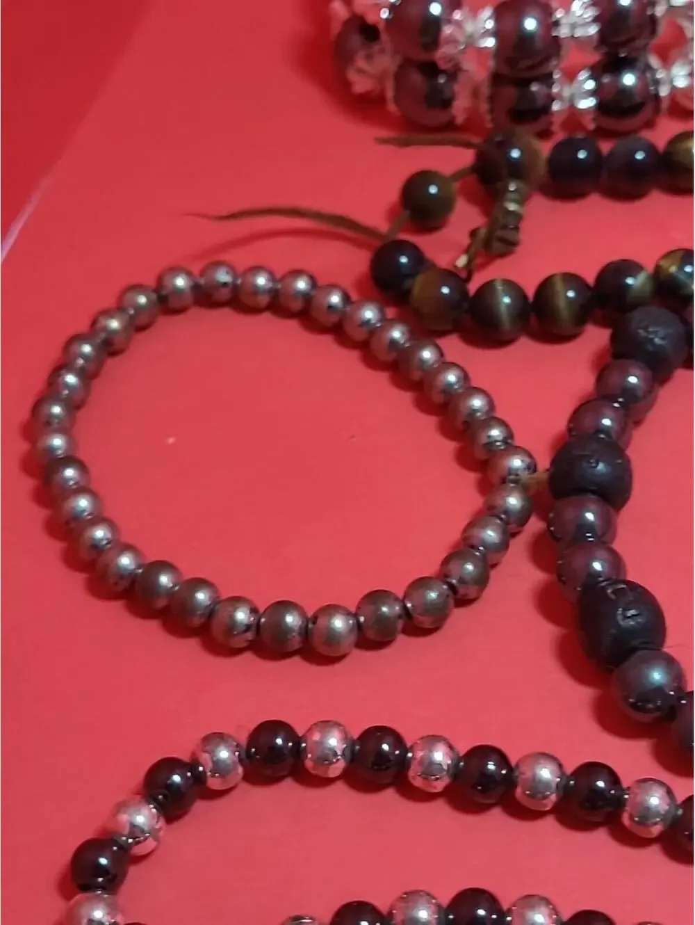 20 Vintage-Now Stretchable Beaded Bracelets